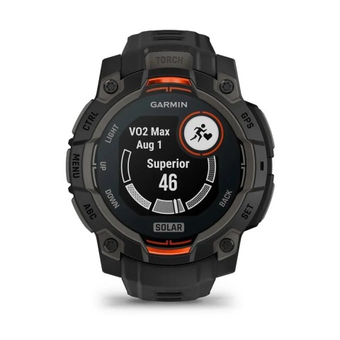 Смарт-часы Garmin Instinct 3 (45 мм) Solar черные