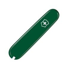 Накладка на ніж Victorinox 91мм huntergreen передня з лого (Va+)