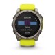 Смарт-годинник Garmin fenix 8 (51 мм) Sapphire Solar титан яскраво-жовтий/графітовий