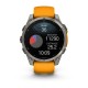 Смарт-часы Garmin fenix 8 AMOLED (47 мм) Sapphire титан оранжевый/графит