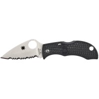 Нож Spyderco Manbug Lightweight Leaf, VG-10, FRN, серрейтор ц:black