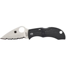 Нож Spyderco Manbug Lightweight Leaf, VG-10, FRN, серрейтор ц:black