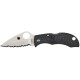 Нож Spyderco Manbug Lightweight Leaf, VG-10, FRN, серрейтор ц:black