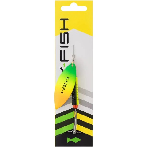 Блесна X-Fish Rampage №4 18g Fire tiger