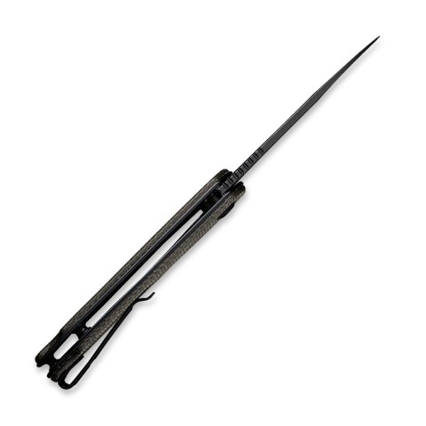 Ніж складаний кишеньковий Civivi Elementum, (7.5 см) D2 / Micarta темно-зелений