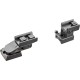 Быстросъемное поворотное крепление Rusan Pivot mount для Zeiss ZM/VM на Mauser M12. BH 17 мм. KR 25 мм