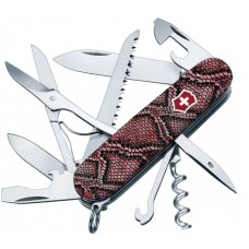 Нож Victorinox Swiss Army Huntsman Design. Кожа питона