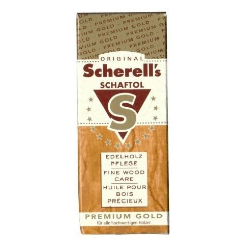 Scherell's Schaftol Premium gold масло для дерева золотое премиум 50 мл