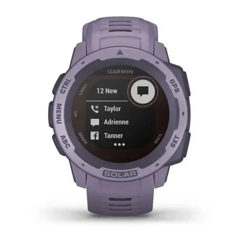 Смарт-годинник Garmin Instinct Solar Orchid