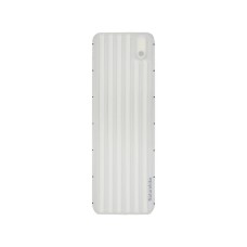 Матрац туристичний надувний одномісний  Naturehike CNK2450WS035, 198х68х9.5 см, білий із вбудованою помпою для надування