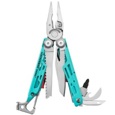 Мультиінструмент Leatherman Signal Aqua Silver,