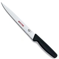 Ніж кухонний філейний Victorinox Fibrox 20 см, чорний