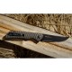 Ніж складаний туристичний Ruike P122-MB, (9.2 см) 14C28N / мікарта коричневий