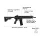 Винтовка страйкбольная Umarex Heckler & Koch HK416 A5 AEG 6 мм