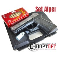 Стартовий пістолет Ekol Alper Gray SET