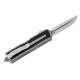 Нож Microtech Scarab II Gen III D/E-S, stonewash, черно-серый