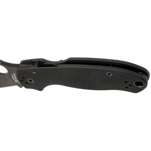 Нож Spyderco Para 3 Black Blade CPM S45VN G-10 Black