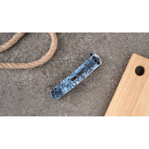 Ніж складаний Ganzo G626-GS сiрий самурай