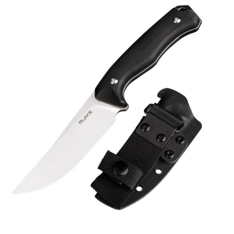 Ніж фіксований мисливський  Ruike F186-MB, (11.8 см) D2 / Micarta чорний