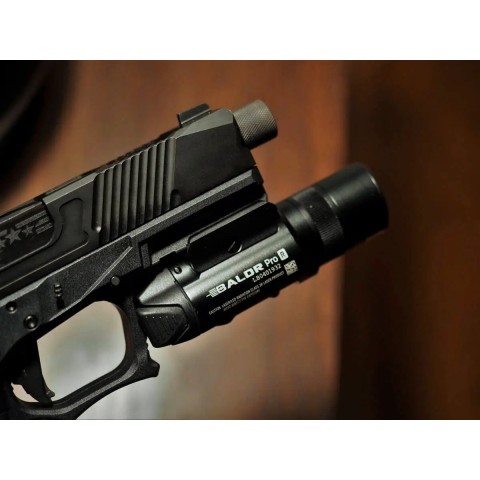 Ліхтар з ЛЦВ Olight Baldr Pro R Green Laser Black