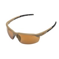 Окуляри тактичні Leupold Tracer з оправою пісочного кольору та бронзовими лінзами