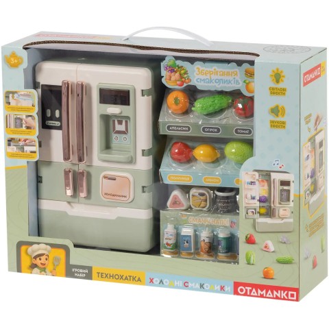 Игровой набор OTAMANKO ТЕХНОХАТКА: Холодные вкусняшки (холодильник)