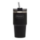 Термочашка з соломинкою Stanley Adventure Quencher 0.6 л Чорна