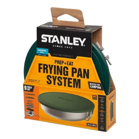 Набір туристичного посуду Stanley Adventure SS: пательня та аксесуари