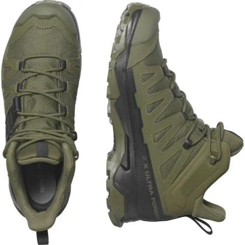 Ботинки Salomon X Ultra Forces Mid 10.5 Green Black