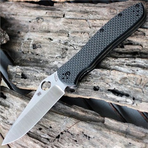 Ніж Spyderco Bradley Folder 2, CPM M4, Carbon Fiber