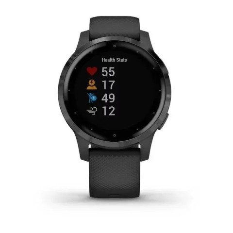 Смарт-годинник Garmin vivoactive 4S чорний із грифельним безелем