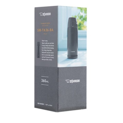 Термокружка ZOJIRUSHI SM-TA36BA 0.36 л ц:черный