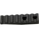 Планка Spuhr A-0032 7 слотов. L 75 мм. H 14 мм. Weaver/Picatinny