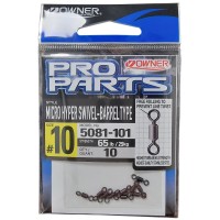 Вертлюжок Owner Micro Hyper Swivel Barrel Type 5081 #10 (10 шт/уп)