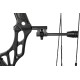 Блочний лук Man Kung NCB75 Fossil KIT. Black/green