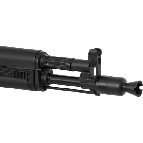Страйкбольная винтовка LCT АК-104 AEG 6 мм Складной приклад ц:cashmir black