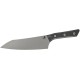 Нож кухонный Microtech Chef Knife Stonewash G-10 Black