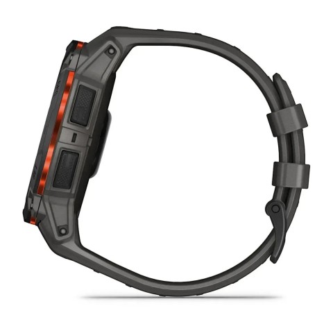 Смарт-годинник Garmin Instinct 3 (50 мм) Solar чорний/вугільний