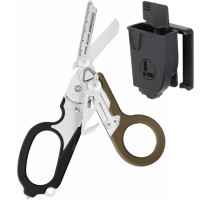 Ножиці Leatherman Raptor Rescue, чорні-пісочні, чохол MOLLE