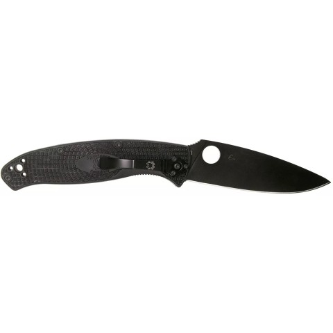 Нож Spyderco Resilience Black Blade