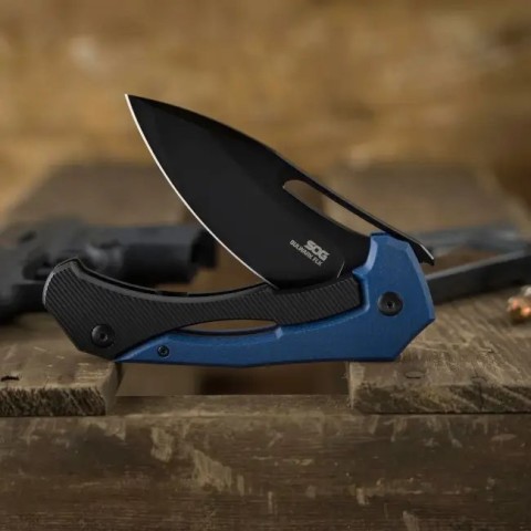 Нож SOG Bulwark FLK, ц:blue
