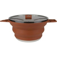 Кастрюля Tribe T-FF-0025-brown Collapsible Pot 2,5L brown
