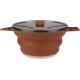 Кастрюля Tribe T-FF-0025-brown Collapsible Pot 2,5L brown