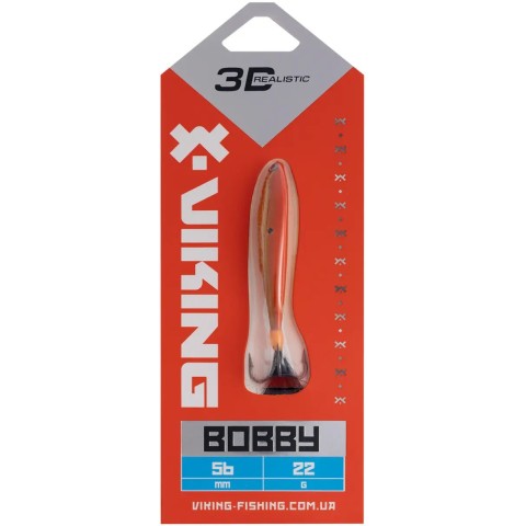 Бокоплав Viking Fishing Bobby 56mm 22.0g #08 Candle Flame