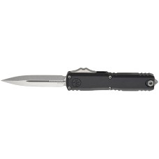 Нож Microtech UTX-70 GEN IV, D/E Stonewash Standard black