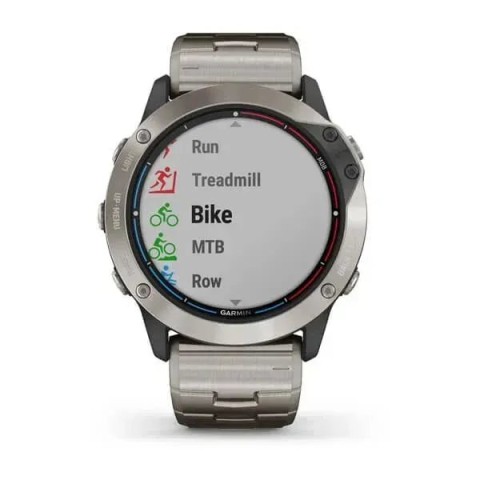 Смарт-годинник Garmin quatix 6x Solar Titanium