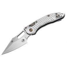 Ніж Microtech Stitch Ram-Lok Marfione Select Stnwsh Frag Ti w/flamed Ti Brnz Dbl Vapor