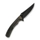 Ніж складаний туристичний Weknife Dracarys, (9.1 см) Böhler M390 / титан 6AL4V бронзовий/чорний
