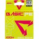 Шнур Select Basic PE Multicolor 100m #0.5/0.08mm 8lb/4kg