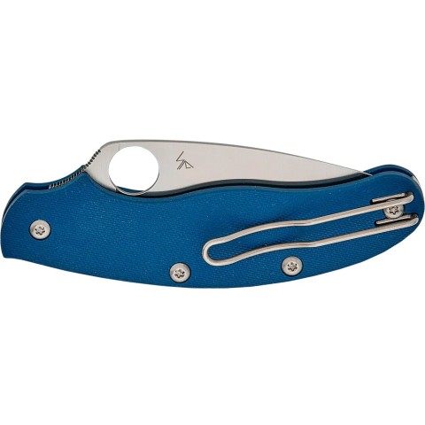Нож Spyderco Uk Penknife, CPM SPY27, G-10 ц:cobalt blue